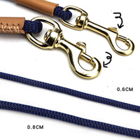 HKM-8235325 Lightweight Nylon Dog Leash with Optional Collar - Available in Various Colors and Sizes