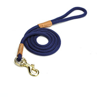 HKM-8235325 Lightweight Nylon Dog Leash with Optional Collar - Available in Various Colors and Sizes