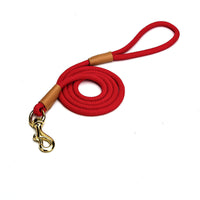 HKM-8235325 Lightweight Nylon Dog Leash with Optional Collar - Available in Various Colors and Sizes