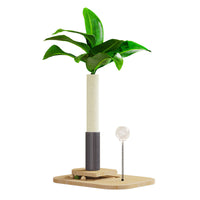 HKM-8236349 Vertical Wooden Cat Scratching Post with No Chip Shedding Design