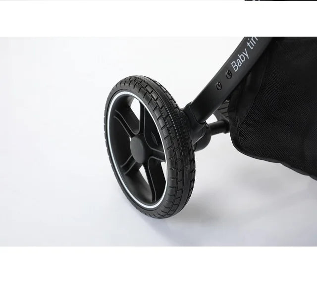 HKM-823635 Stylish Baby Stroller with Carbon Steel Frame and Durable Powder Coating