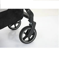 HKM-823635 Stylish Baby Stroller with Carbon Steel Frame and Durable Powder Coating