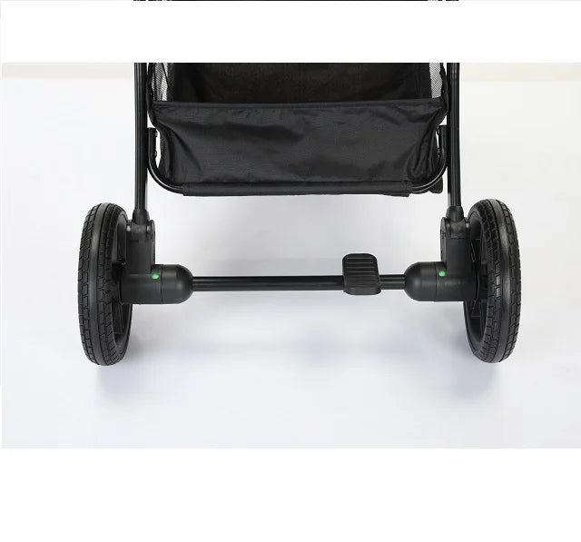HKM-823635 Stylish Baby Stroller with Carbon Steel Frame and Durable Powder Coating