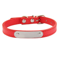 HKM-8237373 Personalized Monochrome Dog Collar with Adjustable Sizing Options in Various Colors