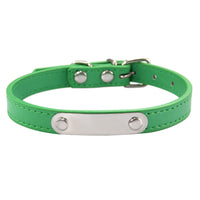 HKM-8237373 Personalized Monochrome Dog Collar with Adjustable Sizing Options in Various Colors