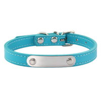 HKM-8237373 Personalized Monochrome Dog Collar with Adjustable Sizing Options in Various Colors
