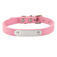 HKM-8237373 Personalized Monochrome Dog Collar with Adjustable Sizing Options in Various Colors