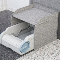 HKM-823891 Smart Automatic Cat Litter Box with Splash-Proof Design, Multiple Protections, Easy Clean, APP Control, 10kg Capacity