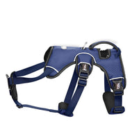 HKM-8240573 Adjustable Dog Chest Strap for Large Breeds - Available in Gray, Red, Blue, Size S-XL
