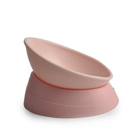HKM-8241469 Tilting Non-Slip Pet Bowl with Flat Face Design - Ideal Pet Feeding Solution