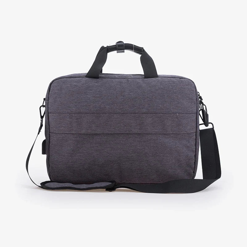 HKM-824147 Men's Casual Laptop Messenger Bag - Durable Nylon Crossbody Shoulder Briefcase
