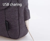 HKM-824147 Men's Casual Laptop Messenger Bag - Durable Nylon Crossbody Shoulder Briefcase