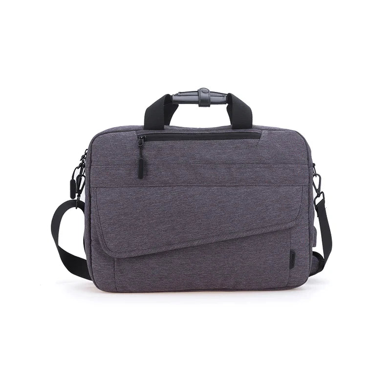 HKM-824147 Men's Casual Laptop Messenger Bag - Durable Nylon Crossbody Shoulder Briefcase
