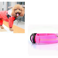 HKM-8241853 Lightweight Waterproof Pet Poncho with Reflective Fiber Optic Lights for Dogs