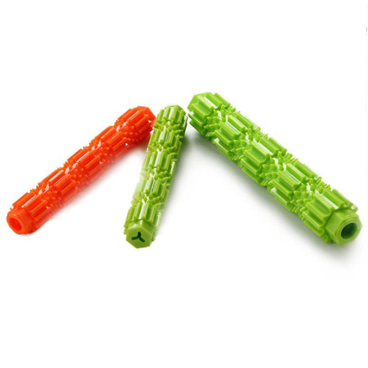 HKM-8242109 Durable Bite-Resistant Food Leaking Dog Toy Stick - Available in Multiple Sizes and Colors