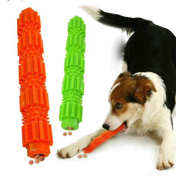 HKM-8242109 Durable Bite-Resistant Food Leaking Dog Toy Stick - Available in Multiple Sizes and Colors