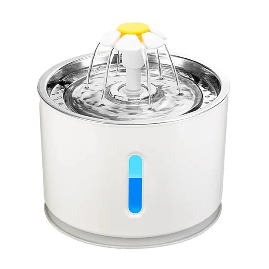 HKM-824211 Automatic Cat Water Fountain with Filtration System for Fresh Drinking Water
