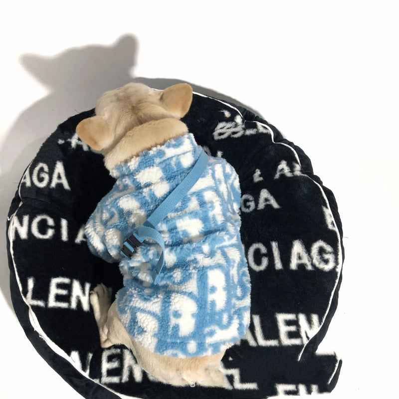 HKM-8245309 Rabbit Hair Pet Nest for All Seasons ¨C M Size, Black Shell