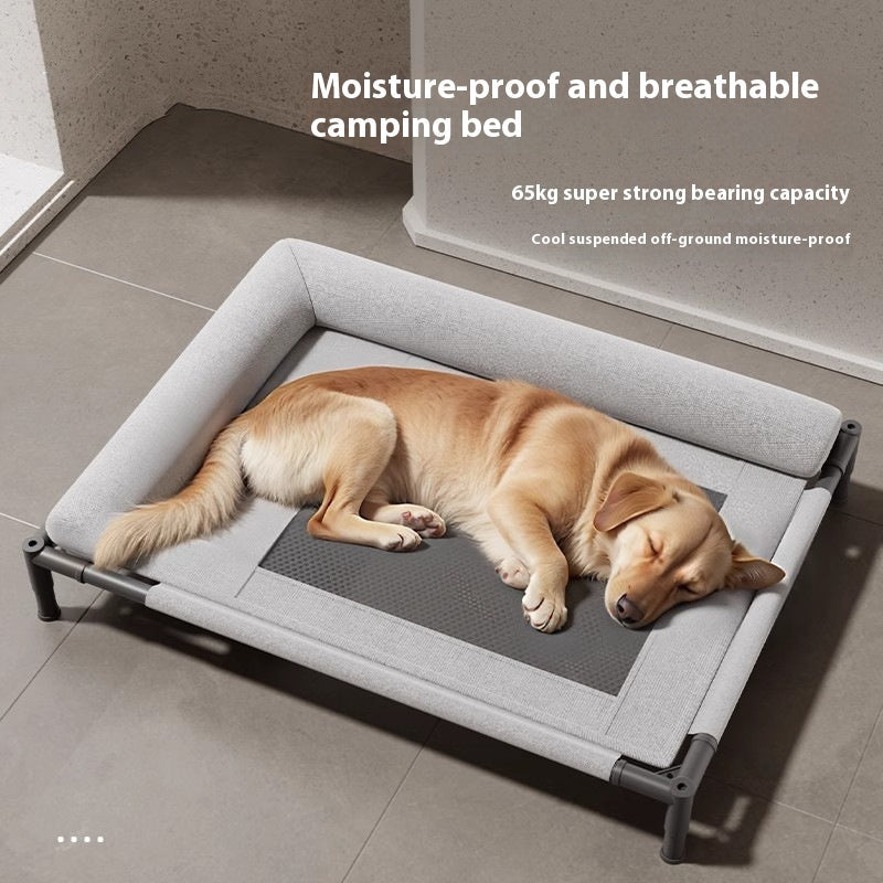 HKM-8245693 Removable and Washable Moisture-Proof Dog Camp Bed in Various Colors and Sizes
