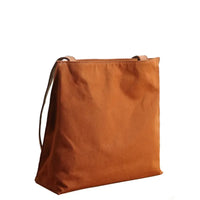 HKM-824659 Durable Leather and Canvas Crossbody Bag with Adjustable Shoulder Strap, Retro Design