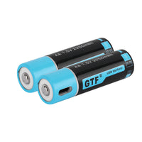 HKM-824659 Rechargeable USB AA Battery 1.5V 1500mAh with Smart Protection Chip