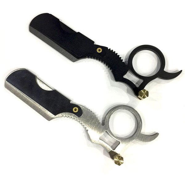 HKM-824659 Vintage Manual Steel Shaver for Precision Hair Removal and Grooming