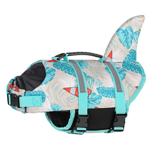 HKM-8246717 Shark Pet Life Vest for Dogs - Stylish & Functional Swimwear in Multiple Colors and Sizes
