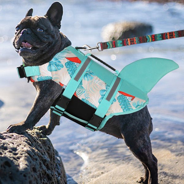 HKM-8246717 Shark Pet Life Vest for Dogs - Stylish & Functional Swimwear in Multiple Colors and Sizes