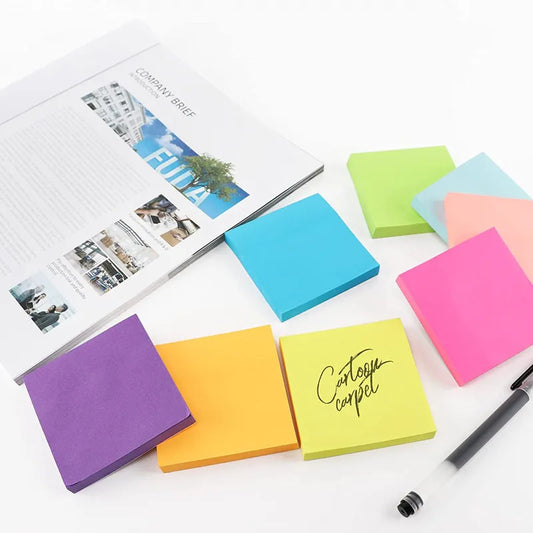 HKM-824723 Custom Self-Adhesive Memo Pad Sticky Notes for Office and School Supplies