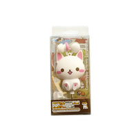 HKM-824787 Flower Cat Telescopic Earphones with 3.5 Inch Universal Jack - Retractable Headset