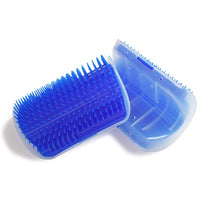 HKM-8250301 Self-Grooming Cat Brush Arch for Shedding and Massage - Interactive Corner Groomer for Dogs and Cats
