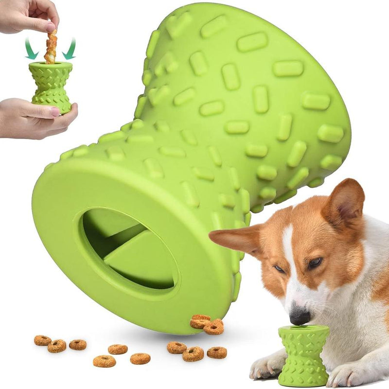 HKM-825107 Durable Non-Toxic Treat Dispensing Dog Toy Bone for Aggressive Chewers - Suitable for All Sizes