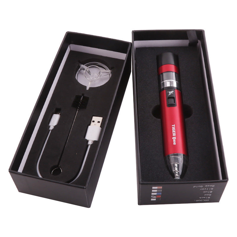 HKM-825107 Rechargeable Aluminum Alloy Electric Grinder with Gift Box - Windproof Design, Available in Multiple Colors