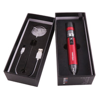 HKM-825107 Rechargeable Aluminum Alloy Electric Grinder with Gift Box - Windproof Design, Available in Multiple Colors