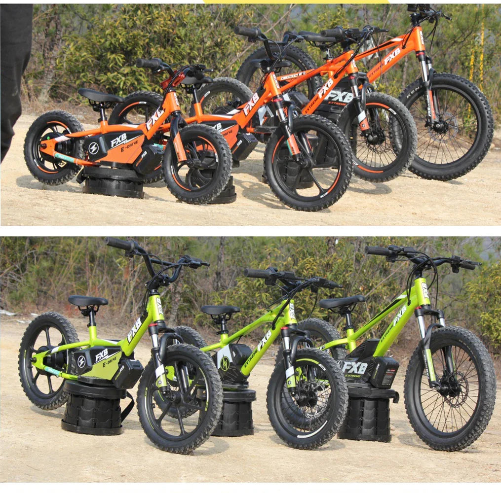 HKM-825171 Kids Electric Balance Bike 12" with 36V Lithium Battery, Aluminum Frame, 250W Motor, One Seat Capacity