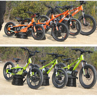 HKM-825171 Kids Electric Balance Bike 12" with 36V Lithium Battery, Aluminum Frame, 250W Motor, One Seat Capacity