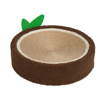 HKM-8252989 Flower and Brown Cat Scratch Board - Integrated Disdain Sisal Material for Cats