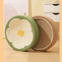 HKM-8252989 Flower and Brown Cat Scratch Board - Integrated Disdain Sisal Material for Cats