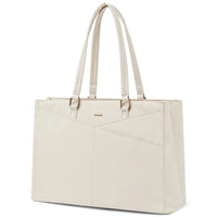 HKM-825299 Large Capacity Nylon Tote Bag for Work, Travel, and Office Use - 17in Computer Shoulder Briefcase