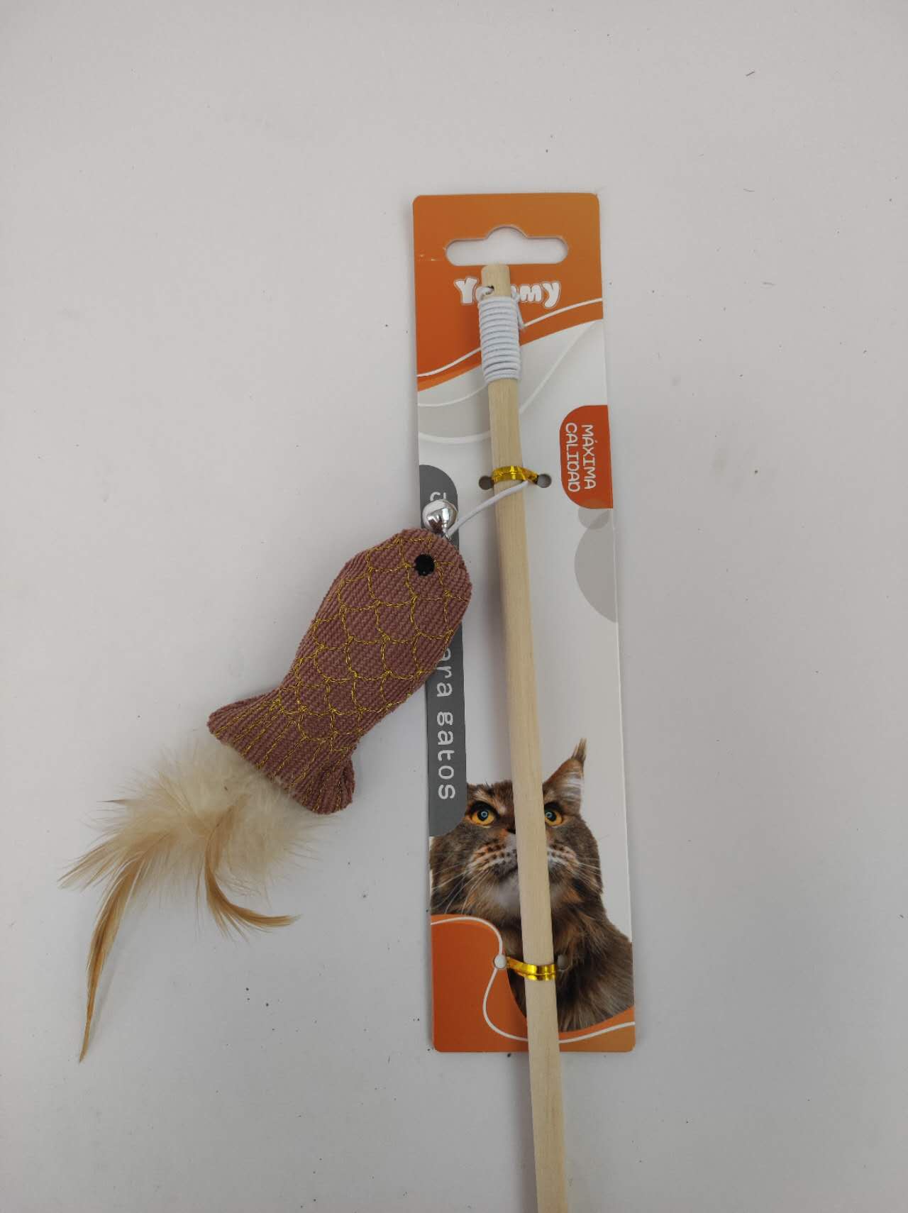 HKM-8253629 Interactive Cat Teasing Stick Toy for Engaging Play Sessions