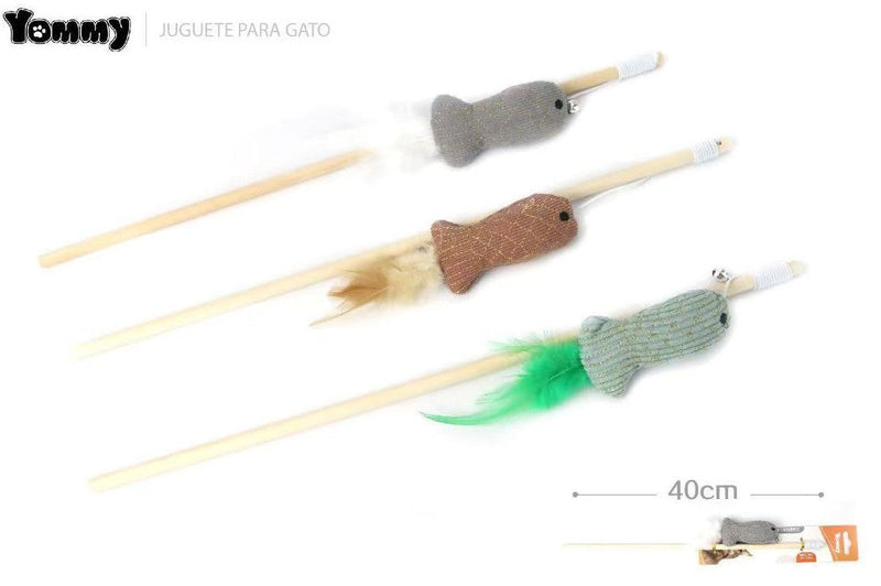 HKM-8253629 Interactive Cat Teasing Stick Toy for Engaging Play Sessions