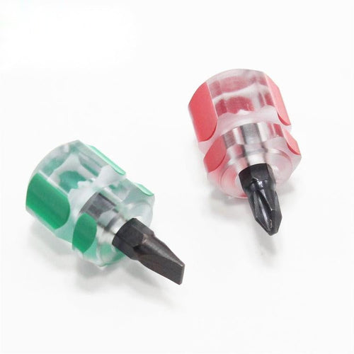 HKM-825427 Compact Mini Screwdriver for Precision Tasks - 6mm Diameter, 37mm Length, Single Use