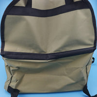 HKM-8256829 Breathable Pet Carrier Bag for Travel - Zipper Options Available in Beige and Green