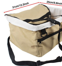 HKM-8256829 Breathable Pet Carrier Bag for Travel - Zipper Options Available in Beige and Green
