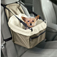 HKM-8256829 Breathable Pet Carrier Bag for Travel - Zipper Options Available in Beige and Green