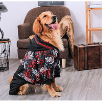 HKM-8256957 Comfortable Cotton Clothing for Large Dogs - Available in Multiple Sizes