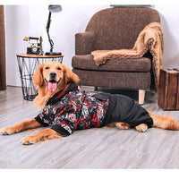 HKM-8256957 Comfortable Cotton Clothing for Large Dogs - Available in Multiple Sizes