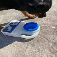 HKM-8258621 Portable Pet Water Feeder for Dogs and Cats - Resin Drinking Fountain