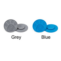 HKM-8258749 Silicone Pet Slow Food Licking Pad - 14.5cm for Dogs and Cats, Bathing and Reward Use