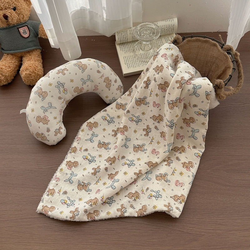 HKM-8259389 Soft Cloth Cat Pet Pillow and Bed Set - Multiple Sizes Available